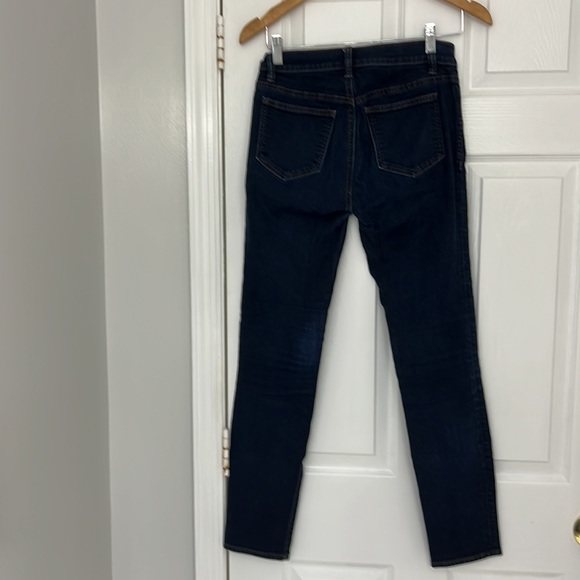 Ann Taylor dark wash skinny jeans - Picture 4 of 5